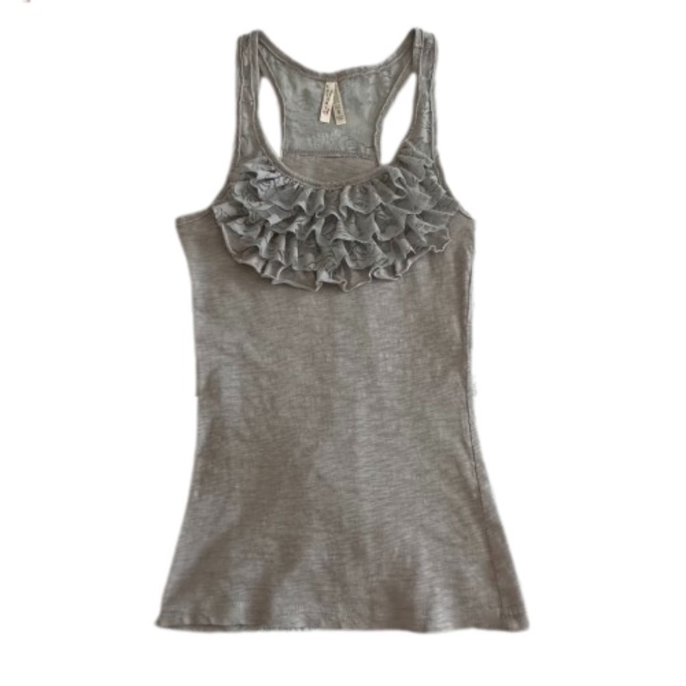 ✱SOLD✱ Bundle of 3 S Gray/White Sleeveless Tank Tops: Color Story Old Navy,  J+B - Picture 2 of 16